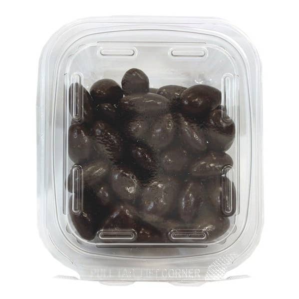 Weaver Nut Pure Dark Chocolate Almonds 8 oz Tub X 32 CT for wholesale by Weaver Nut Company, Inc.