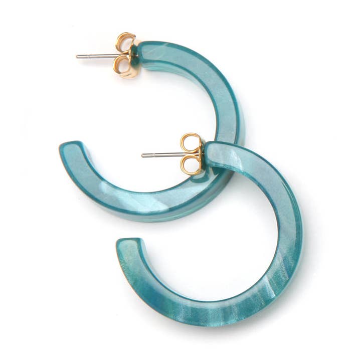 Brinco Fia Cortez Azul por atacado de PONO by Joan Goodman