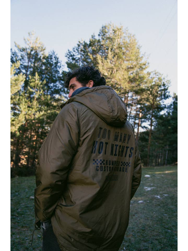 Humpier - Vendita all'ingrosso Parka - Donna - Giacca Parka Notti Calde Kaki