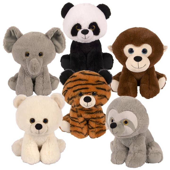 10" Jungle Dieren - LLB Speelgoed voor wholesale door La Luna Bella - Toys