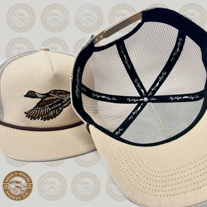 Ridge&Holler - Wholesale Flat Brim Cap - Men's - Pryorsburg Pintails