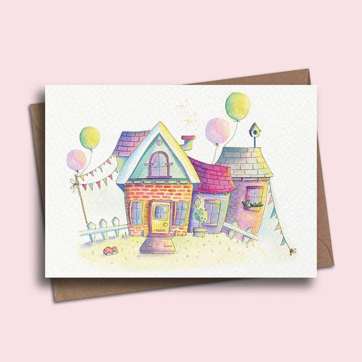 Tarjeta Bright New Home para venta al por mayor de PrettyLittleScribbles