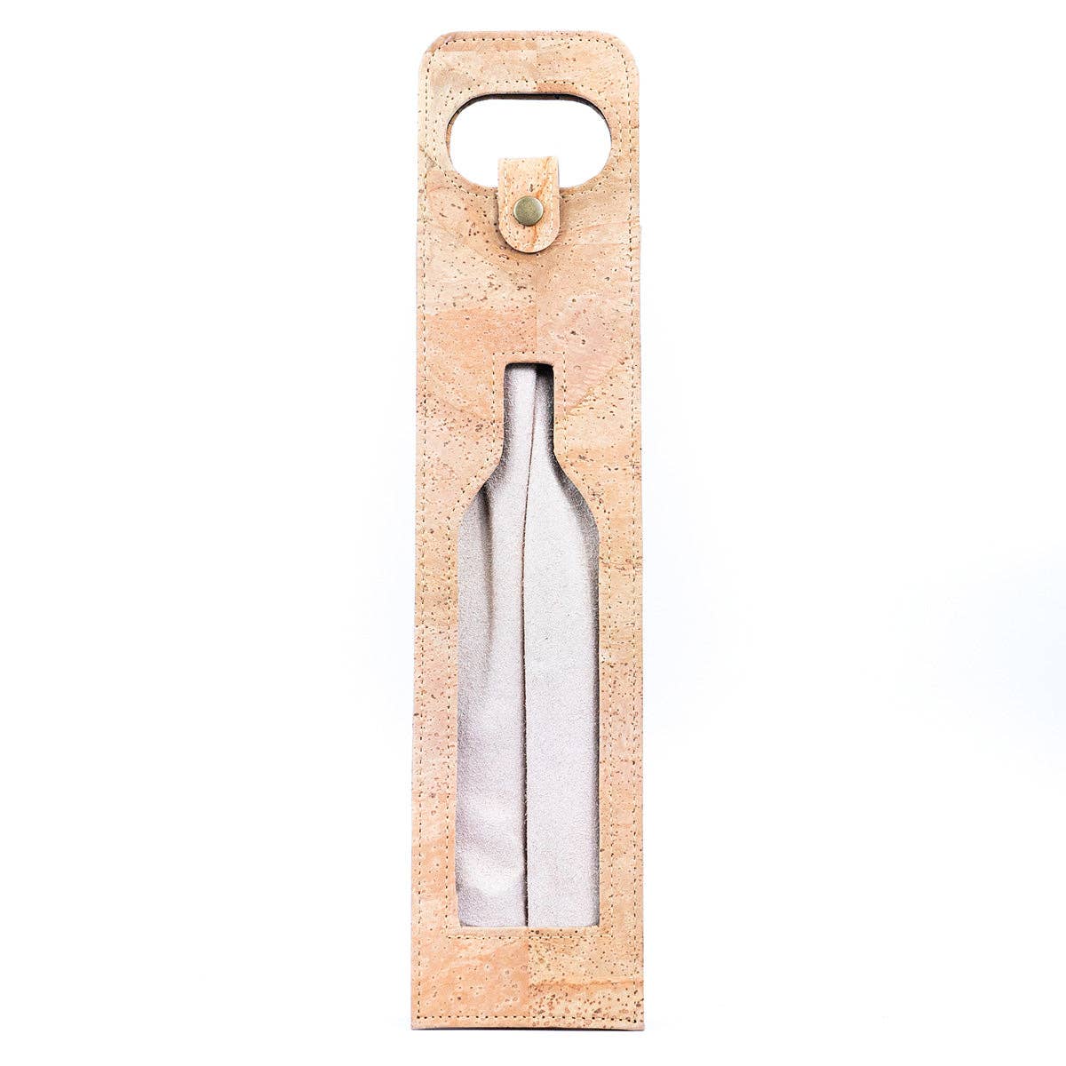 Meninas Bonitas Cork – wholesale Wine gift bag – Natural Cork Wine Carrier and Gift Bag L-10693