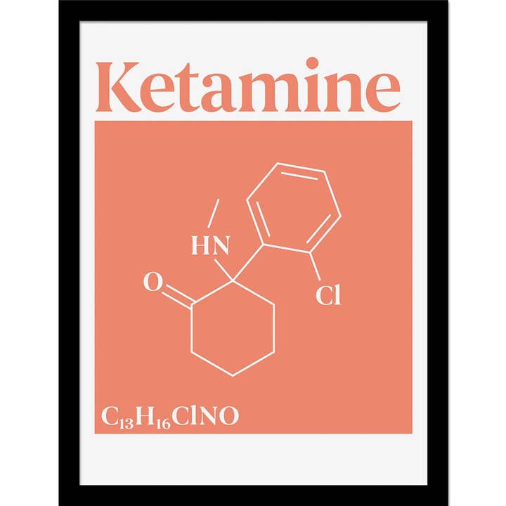 Drug Science (Ketamine) Wall Art Print for wholesale by Pyramid International
