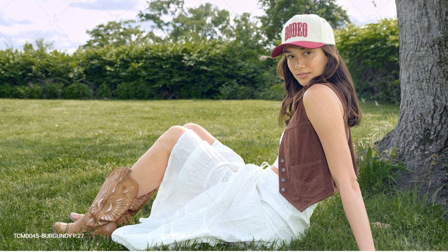 MiMi Wholesale - Wholesale Trucker Hat - Women's - TCM0045 "RODEO" Trucker Hat5