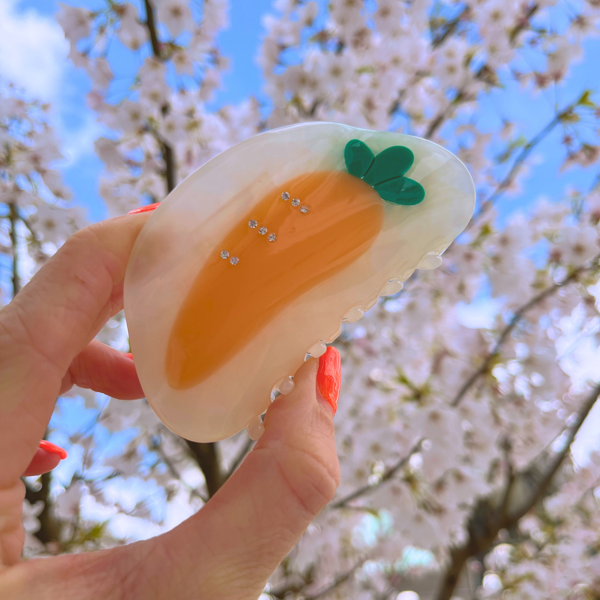 Love Attack - Wholesale Hair Clip - Women's - Hina Cellulose Acetate Hair Claw Clips1