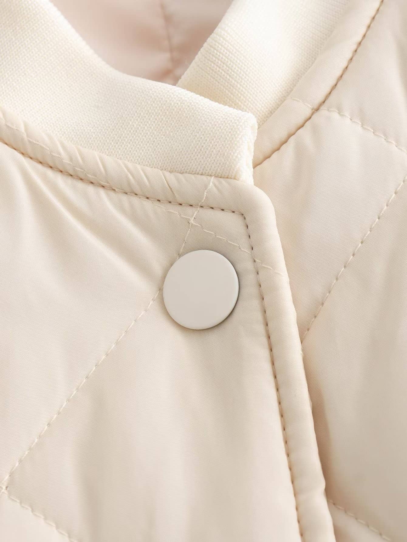 Hope & Sunshine – Kispo - Mulher por atacado – Jaqueta bomber curta casual de algodão5