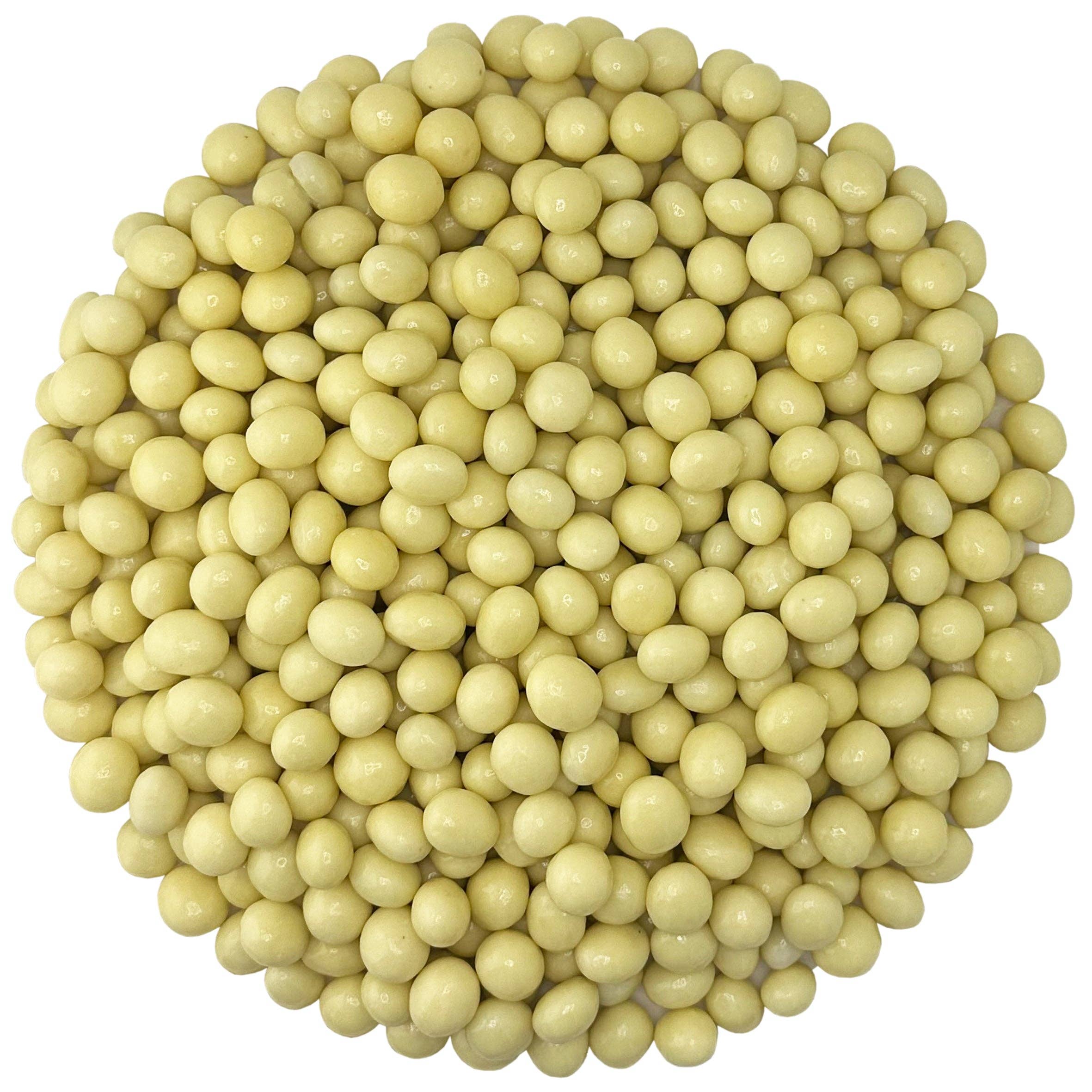 First Choice Candy - Wholesale Chocolate Covered Sweets - WHITE CHOCOLATE COVERED ROASTED ESPRESSO COFFEE BEANS 2 lb bag3