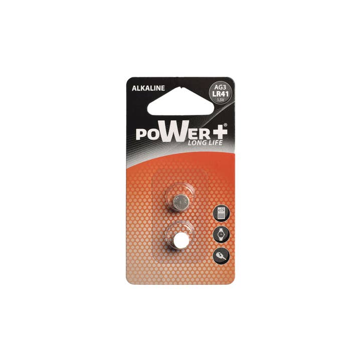 CP INTERNATIONAL - Wholesale - Blister 2 Button Batteries LR41/AG3