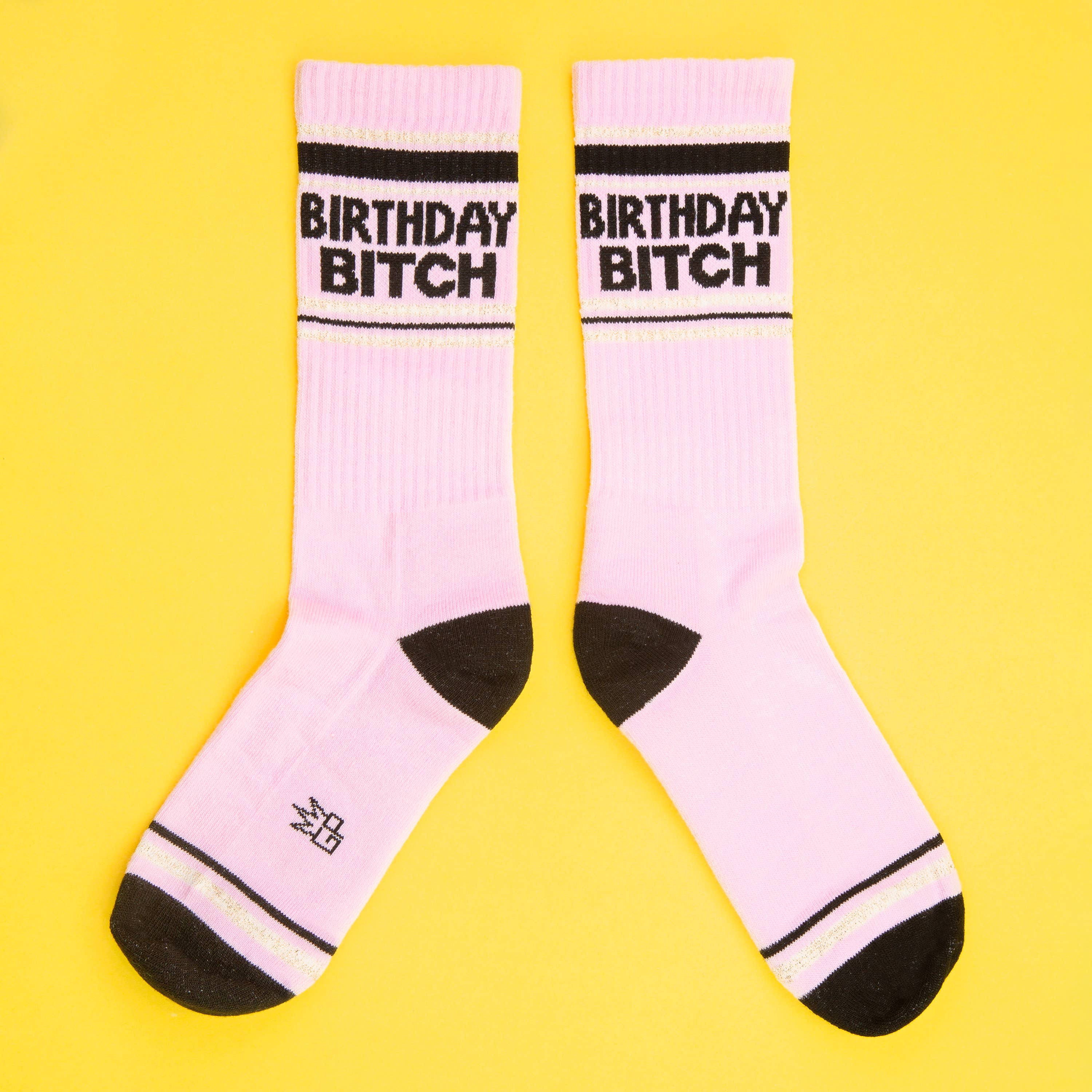 Gumball Poodle - Wholesale Socks - Unisex - Birthday Bitch Gym Crew Socks4