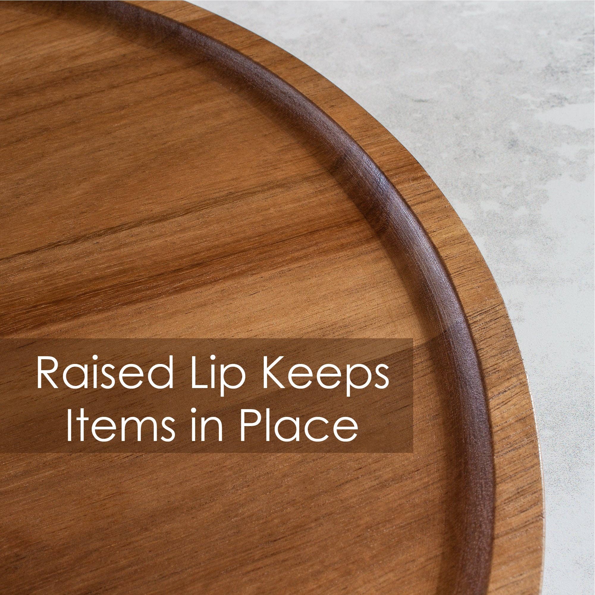 Totally Bamboo - Wholesale Lazy Susan - TB Home® Acacia Wood Lazy Susan Turntable5