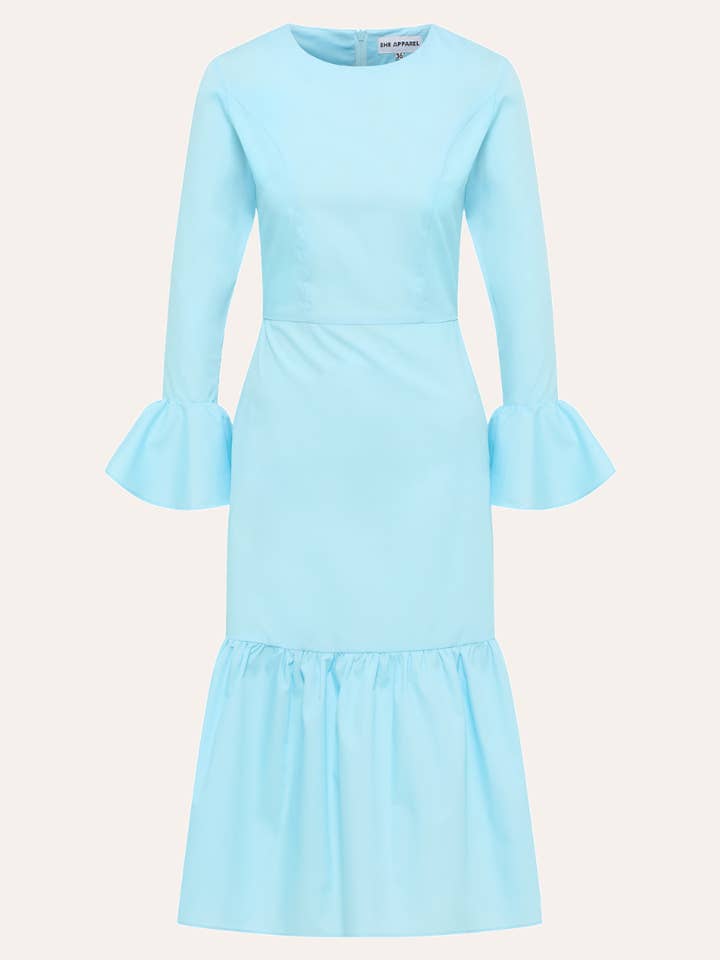 EHE Apparel - Wholesale Dress - Women's - Audrey cotton mix dress10