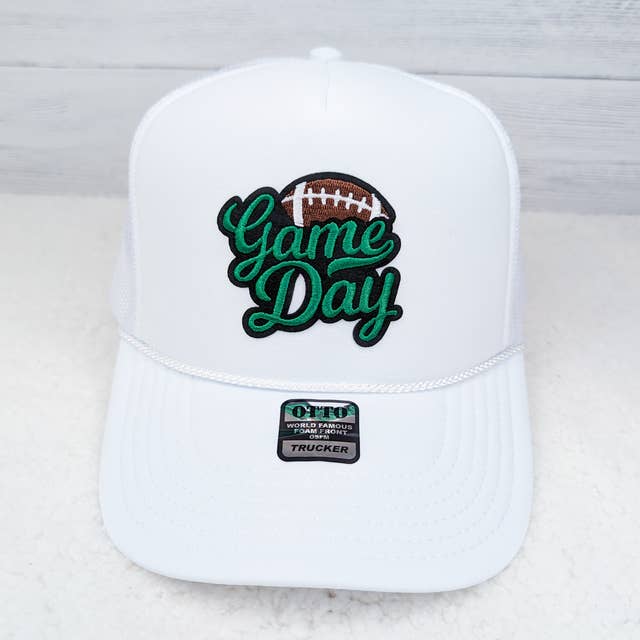 Trendy Transfers - Wholesale Patch - Game Day FOOTBALL Hat/Pocket Embroidered Patch