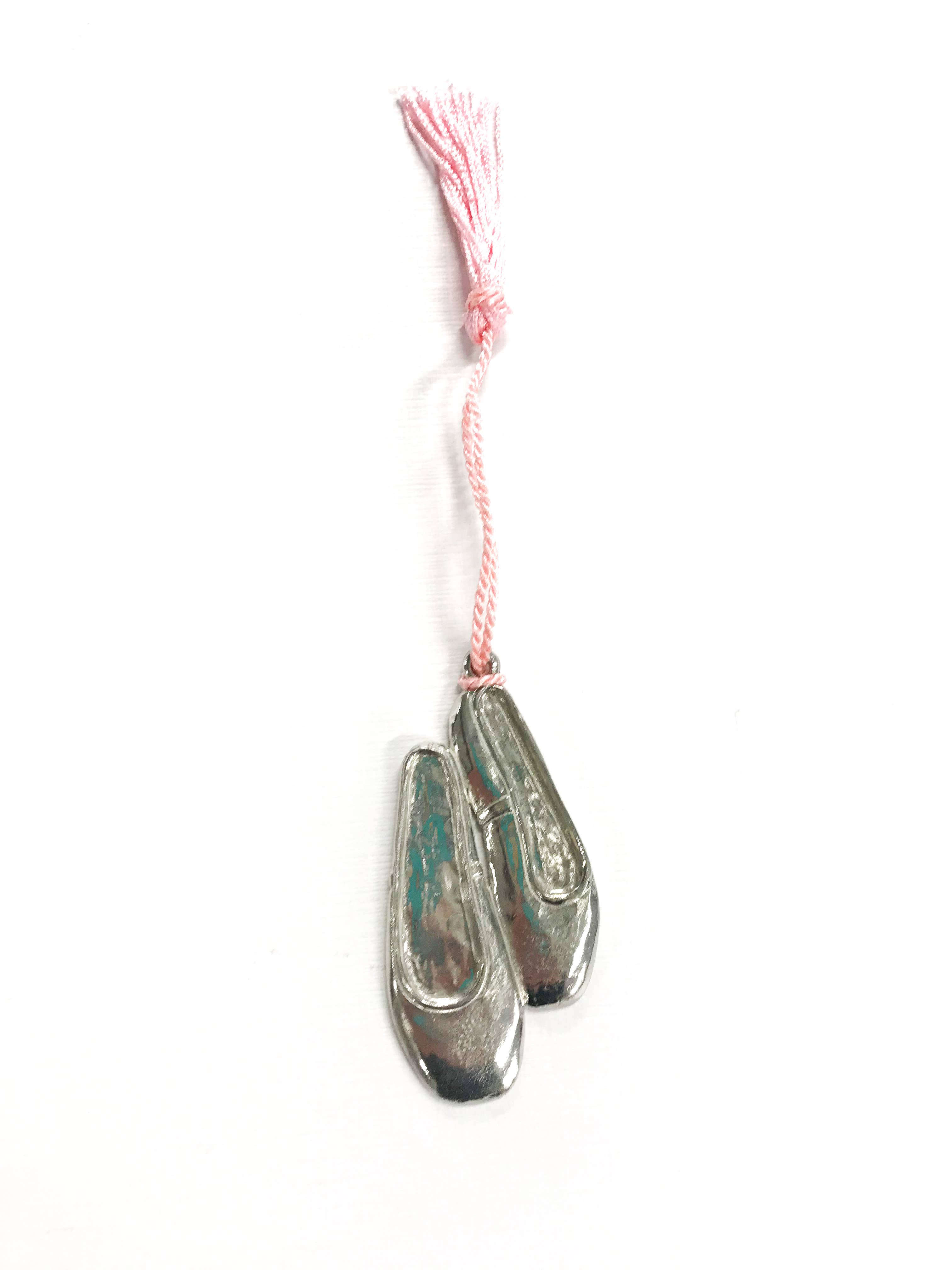 House of Morgan Pewter - Wholesale Ornament - Ballerina Ballet Shoes Christmas Ornament Dance Recital Gift3