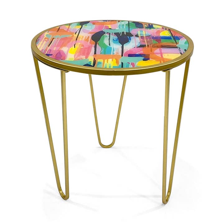 Mesa auxiliar de sofá 'Abstracto' para venta al por mayor de ADM Home Decoration