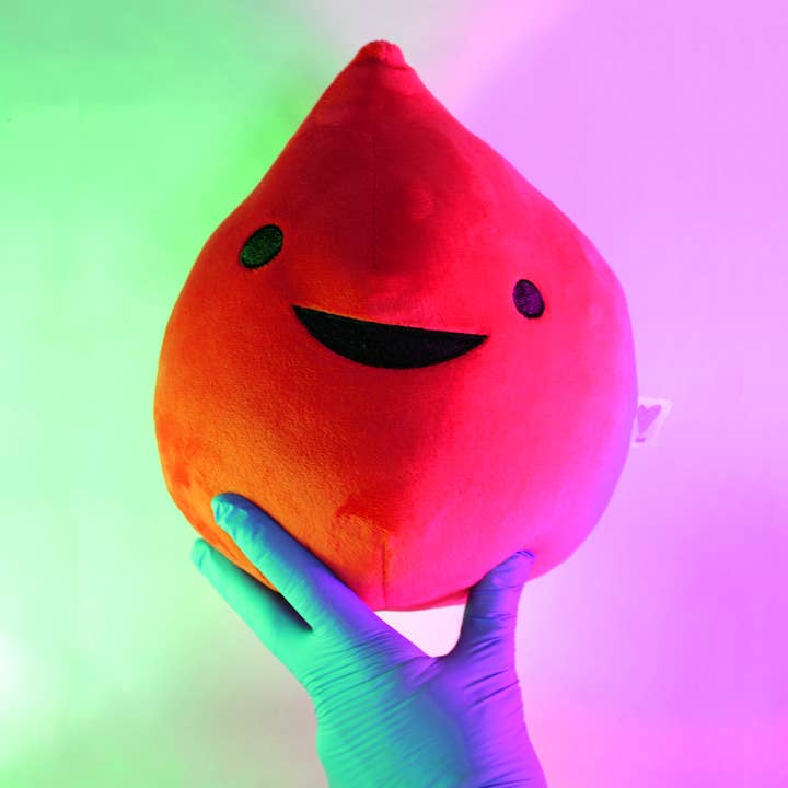 I Heart Guts | Organ Plushies Wholesale - Wholesale Stuffed/Plush Toy - Kids & Baby - Blood Drop Plush - All You Bleed is Blood