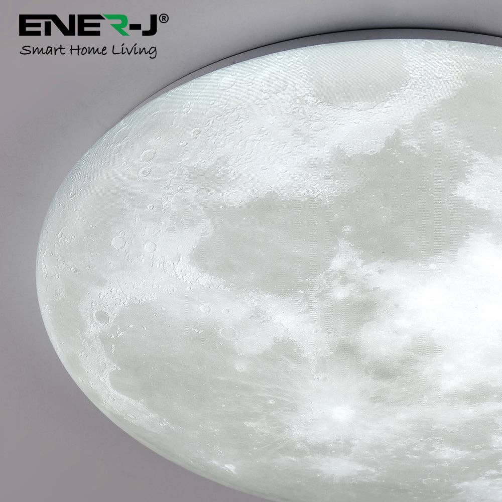 ENER-J – wholesale Chandelier/hanging light – 72W Double Layer Moon Ceiling/Wall Light with Remote5