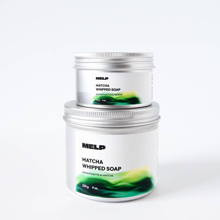 MELP - Wholesale Whipped soap - Matcha Whipped Soap - 9 oz.3