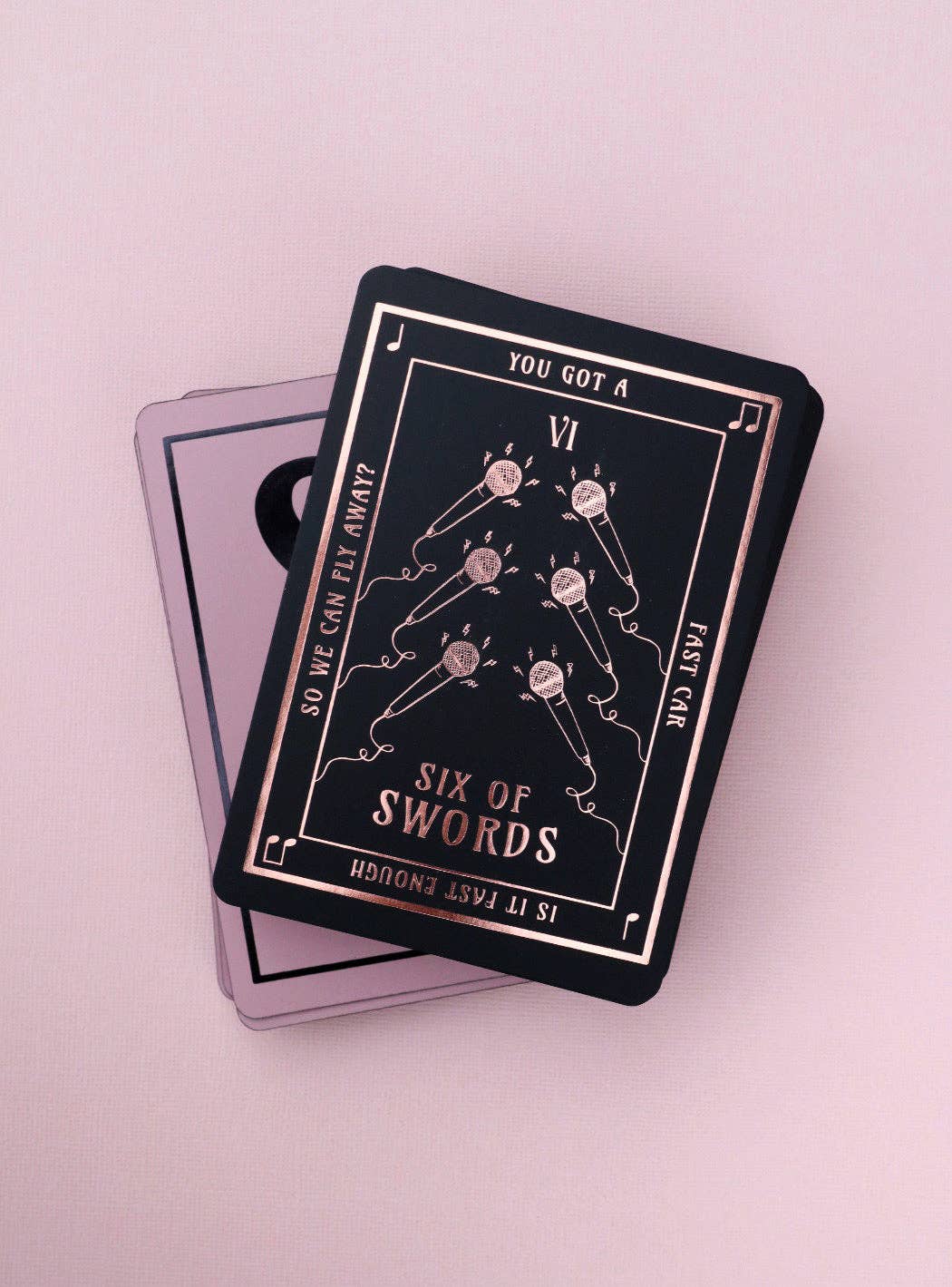 Lady Moon Co.® – wholesale Tarot cards – Sirens Of Song Tarot Deck (Rose Gold)5
