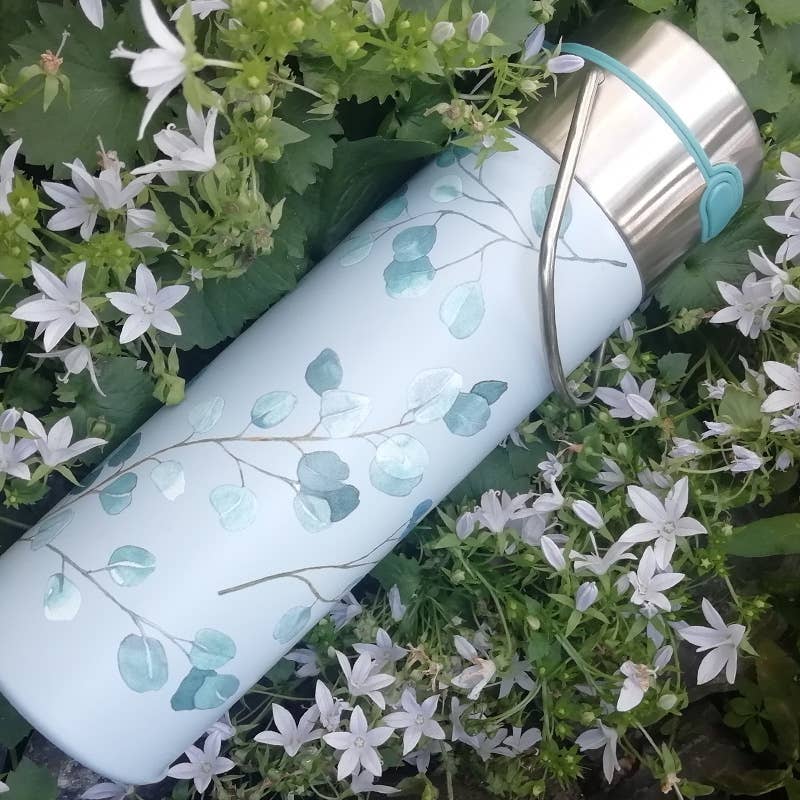 Eigenart - Wholesale Water Bottle - Stainless Steel Bottle LEEZA "Eucalyptus"1