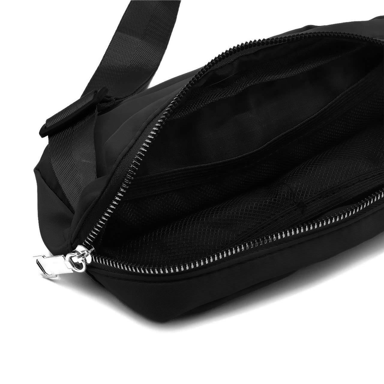 Selini New York - Wholesale Belt Bag - Women's - Ladies Nylon Rectangle Belt Bag - FBW185818