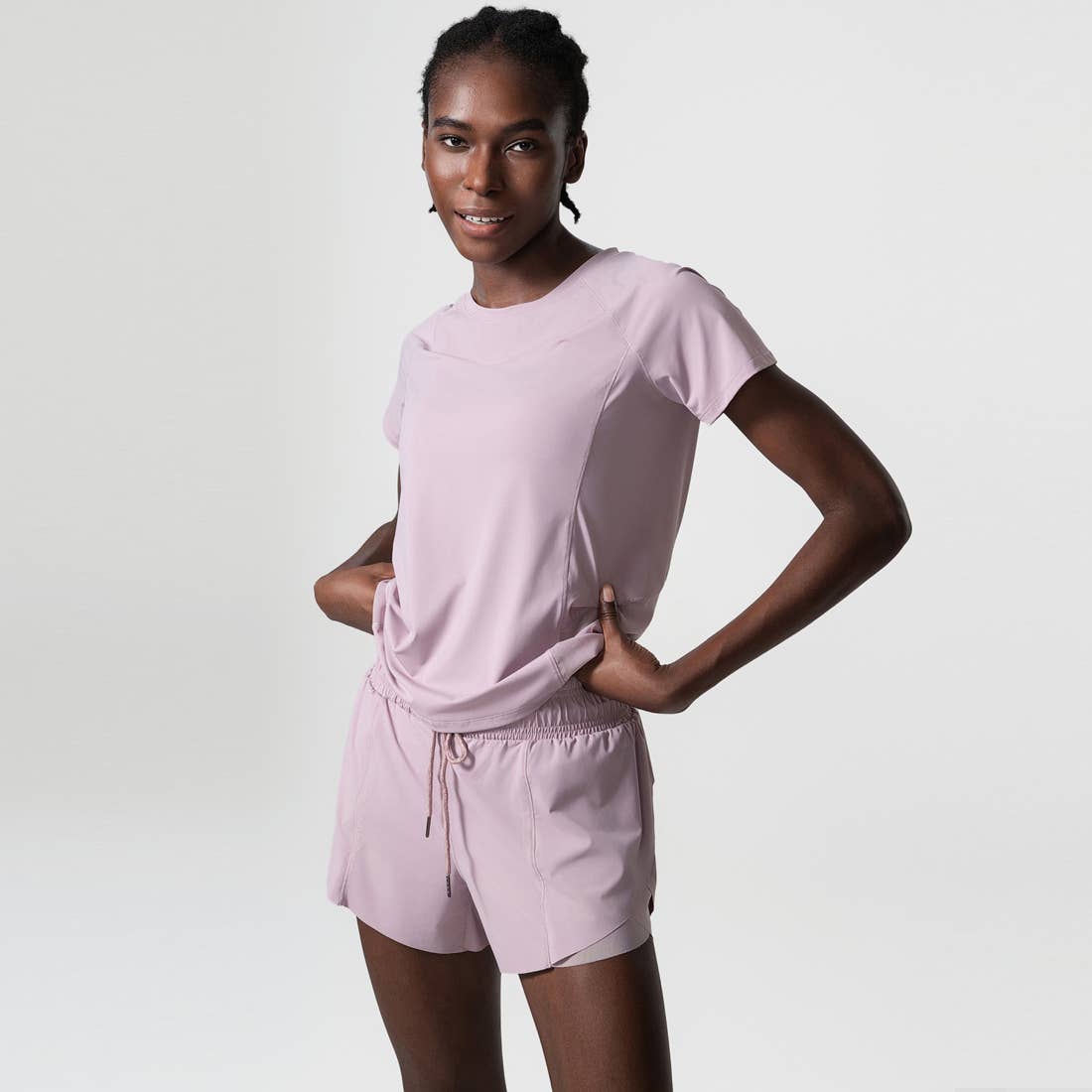 Sodalemon - Wholesale Athletic Top - Women's - Loose Breathable Yoga Wear Sport Breathable T-Shirt10