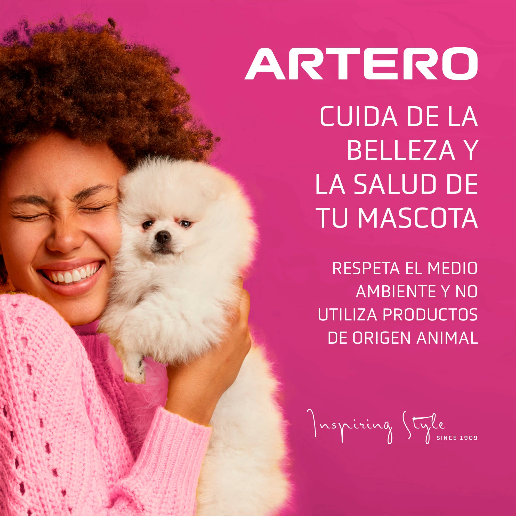 ARTERO Inspiring Style - Vente Produit de toilettage – chien - Artero Protein Vital après-shampooing hydratant pour chiens et chats (100 ml - 3,3 oz)5