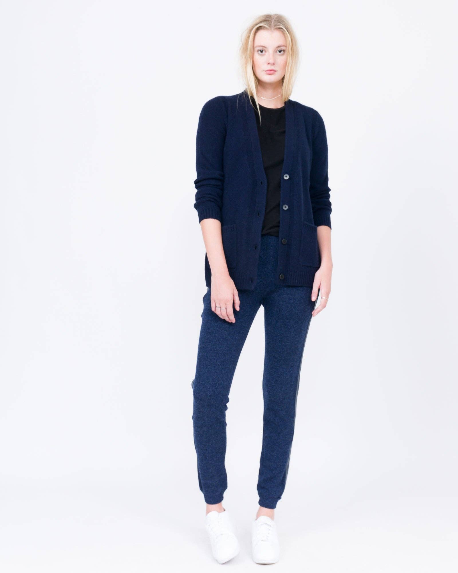 QUINN - Vente Cardigan – femme - Cardigan boyfriend en cachemire Yuna4