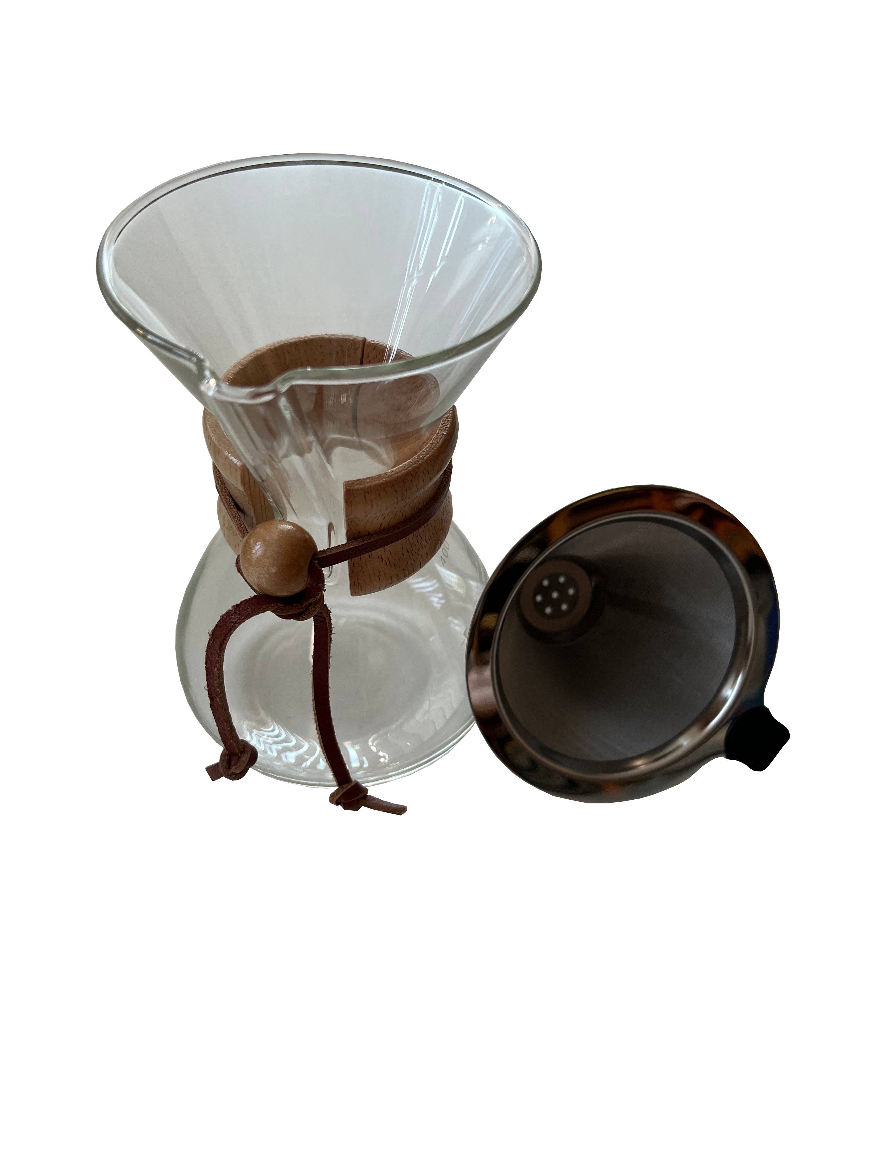 STS Stumpf GmbH / Monkano - Vendita all'ingrosso Caffettiere a goccia - Caraffa in vetro LIVORNO con filtro permanente in acciaio inox1