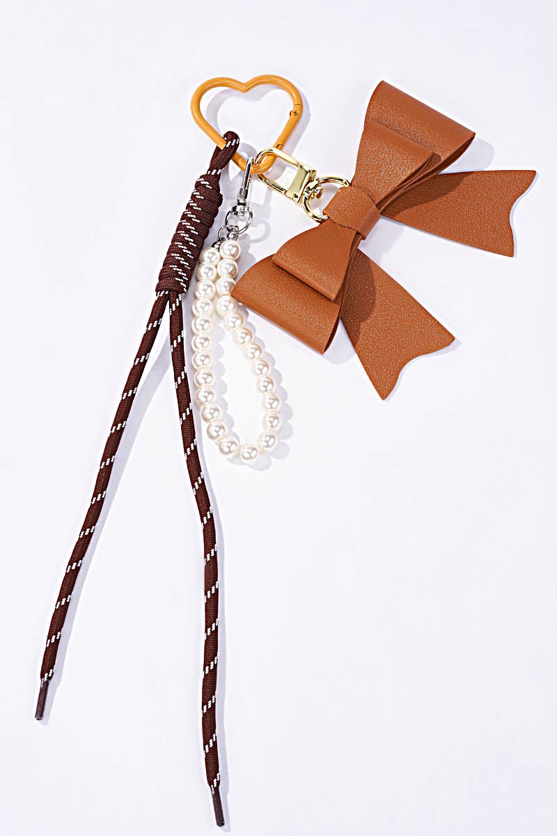 BYREN | ÉLINE L'ATELIER – Großhandel Schlüsselanhänger – Damen – Grigri Taschenzubehör und Schlüsselanhänger Knoten und Perlen PC540