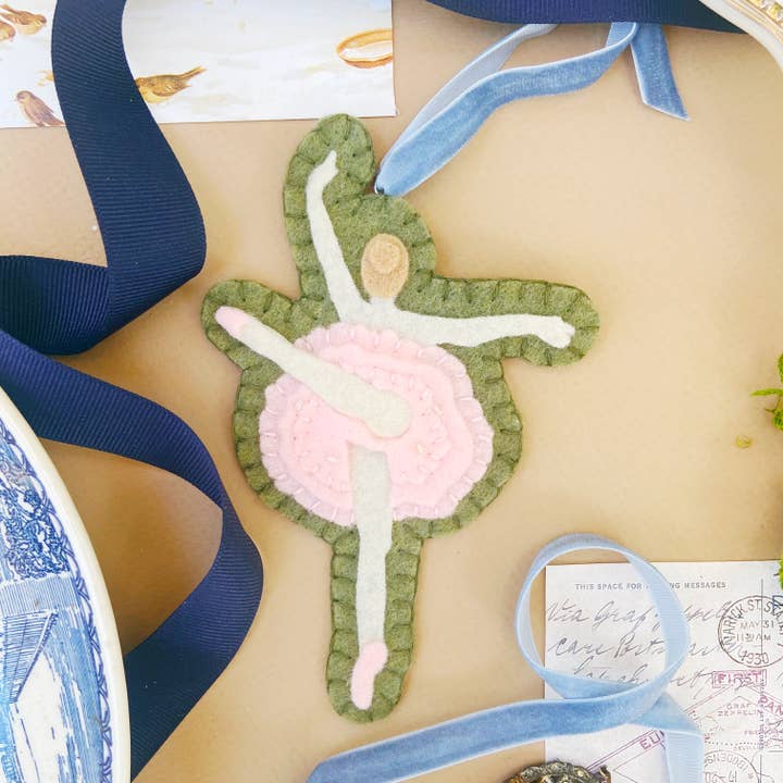 12 Days of Christmas Ornament | Ladies Dancing Ballerina for wholesale by Lemon House Design