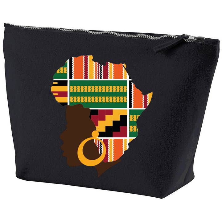 Be:you:tiful Canvas Pouch for wholesale by AfroTouch Design