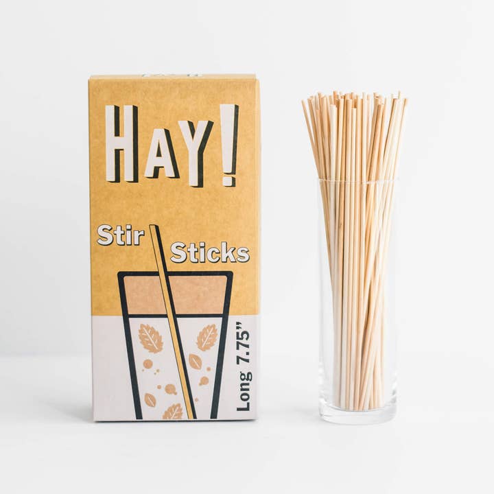 Hay Straws - Wholesale Drink Stirrer - Stirrers Full Case5