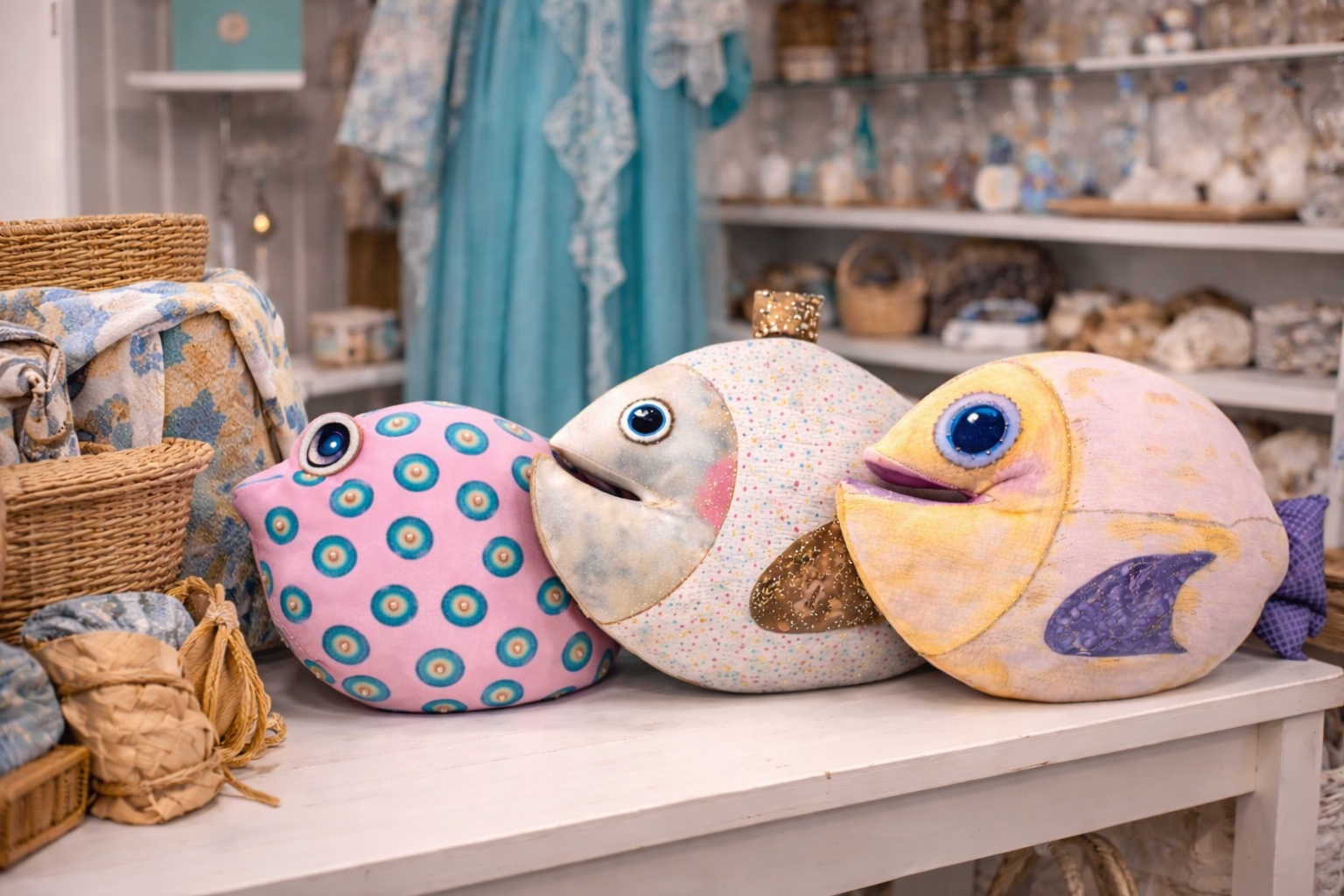 IPNG Design - Wholesale Throw/Decorative Pillow - Plush Fish-Shaped Decorative Pillow_Yellow7