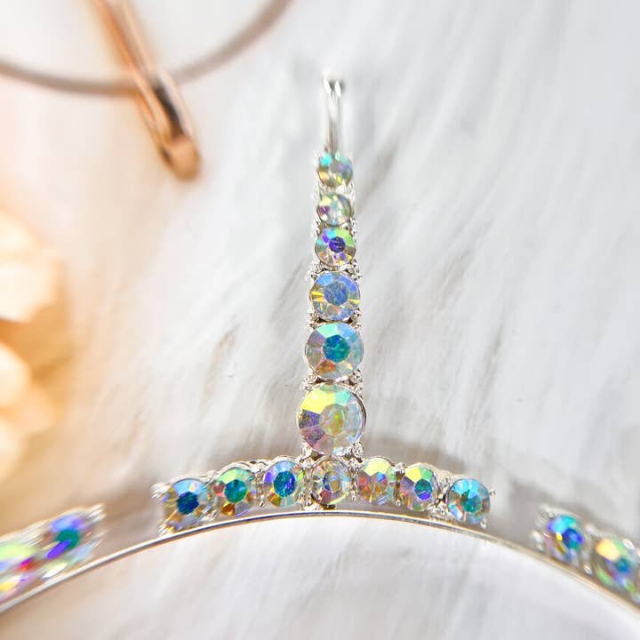 Happy Dream Gifts - Wholesale Party Hat/Crown - Silver Halo Headpiece Ren Faire Headband New Year Crown