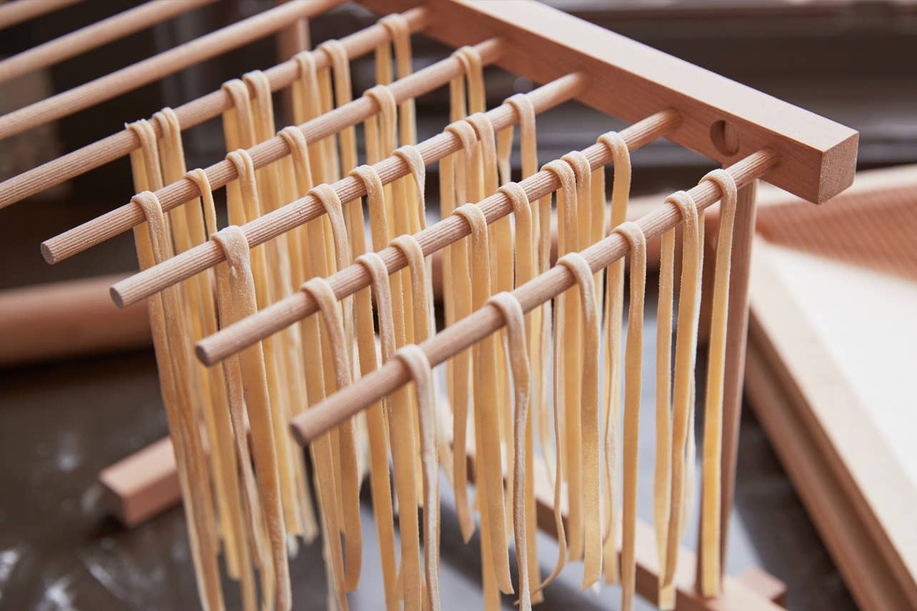 Verve Culture - Wholesale Drying Rack - Italian Beechwood Collapsible Pasta Drying Rack4