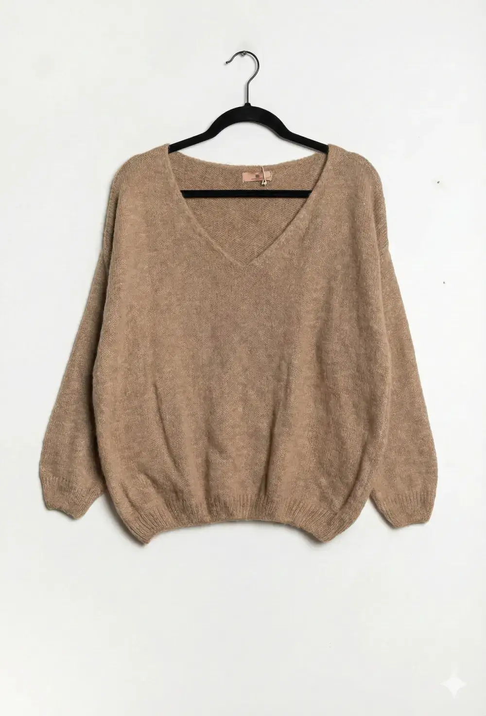 Mimi & Gogo - Vente Pull en maille – femme - Pull uni basique @20127_uni27