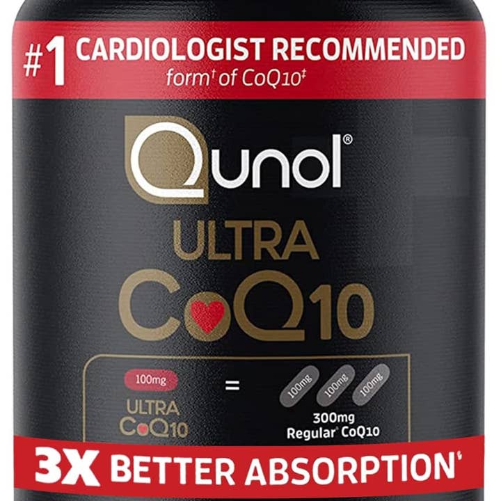 Qunol Ultra Coq10 de 100 mg, 3 veces mejor absorción, suplemento natural soluble en agua y grasa patentado, forma de coenzima Q10, antioxidante para la salud del corazón, 120 cápsulas de gel. for wholesale by Natures Honest