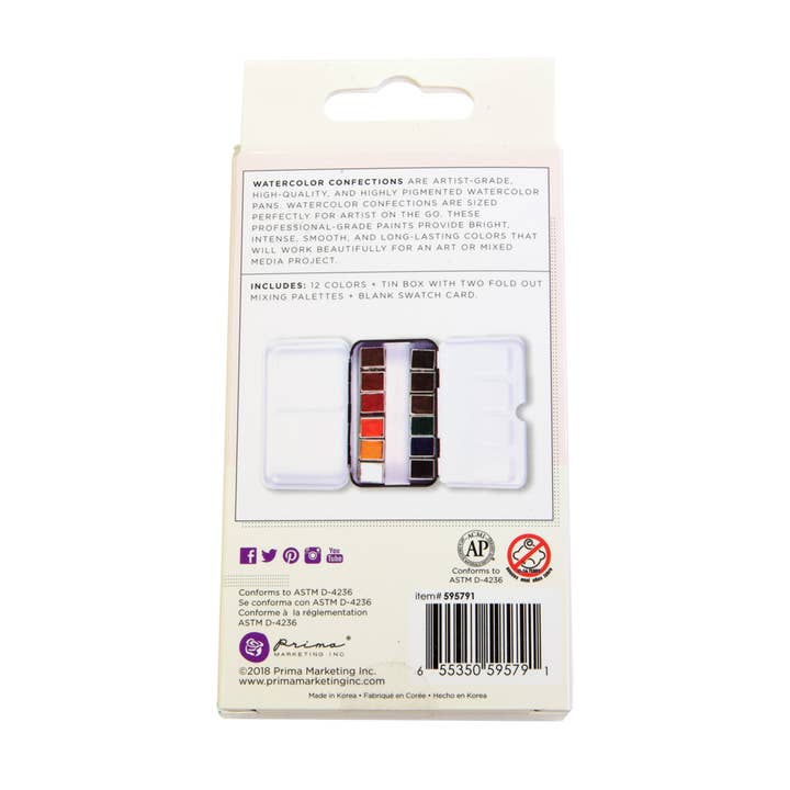 Art Philosophy - Wholesale Watercolor Paint - Watercolor Confections Odyssey 655350595791