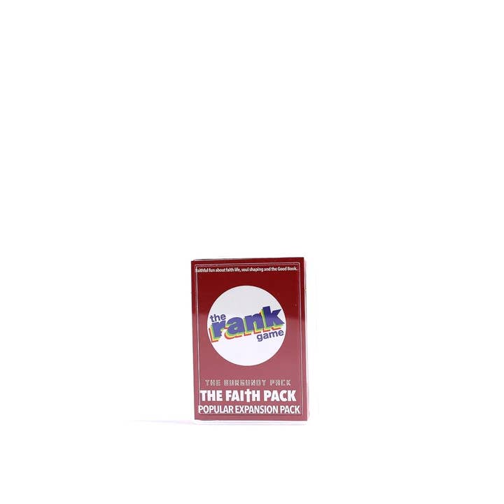 Faith Pack: Rank Game Burgundy Expansion Pack for wholesale by Swanson Christian Products