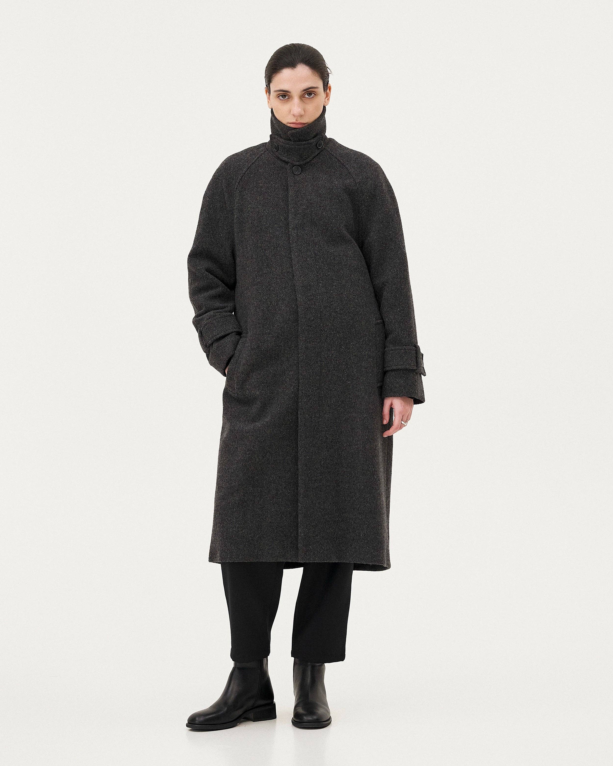 NOYOCO - Wholesale Coat - Men's - Verlaine Anthracite AW252