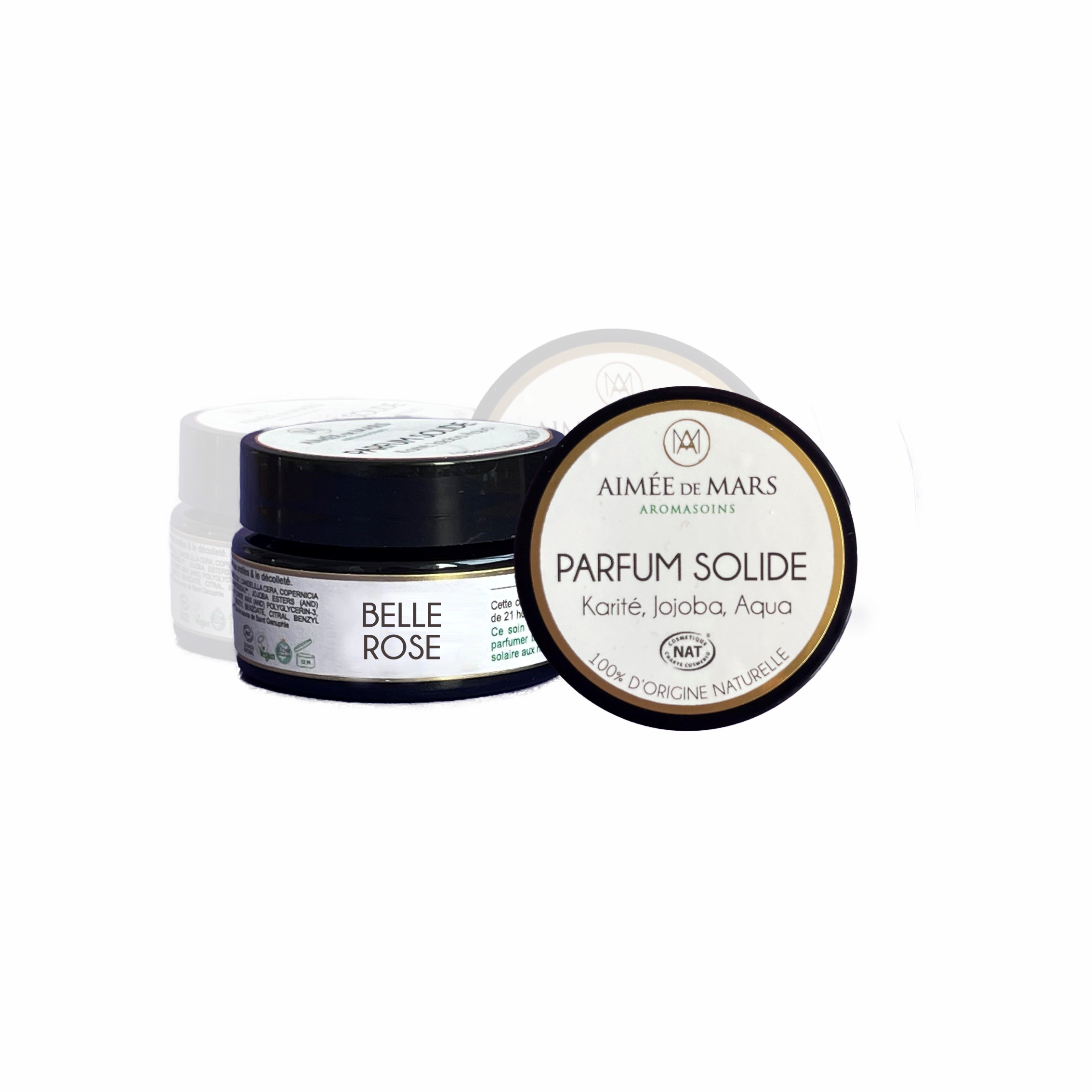 AIMEE DE MARS - Wholesale Solid Perfume - Parfum Solide Belle Rose 15g0