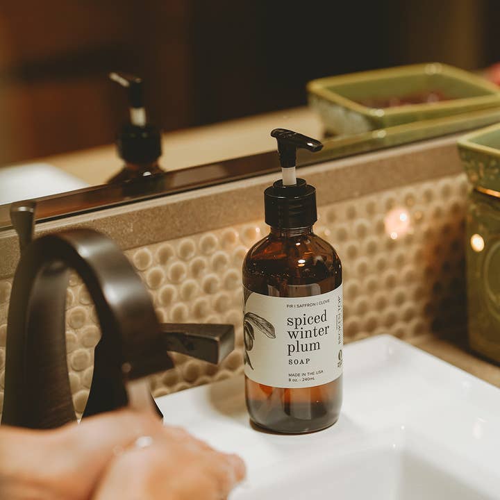 Broken Top Brands - Wholesale Hand Soap/Wash - Spiced Winter Plum Liquid Hand Soap3