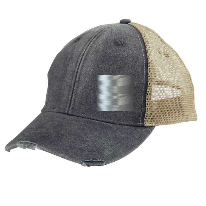 Gracie Designs - Wholesale Trucker Hat - Unisex - Maryland Off Center Hat - Distressed hat - Many Colors
