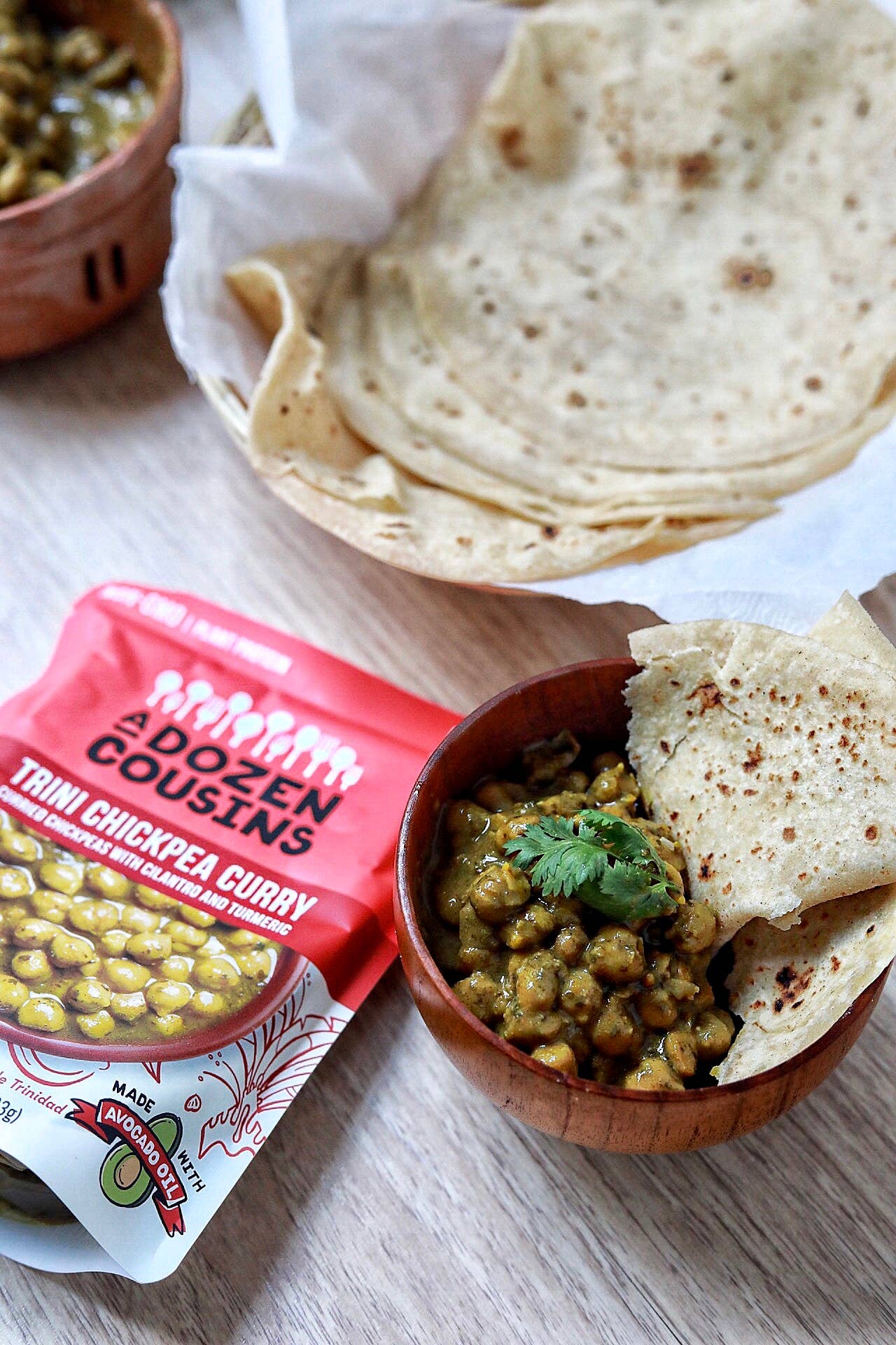 A Dozen Cousins - Wholesale Shelf Stable Prepared Meal - 10 oz RTE Trini Chickpea Curry2