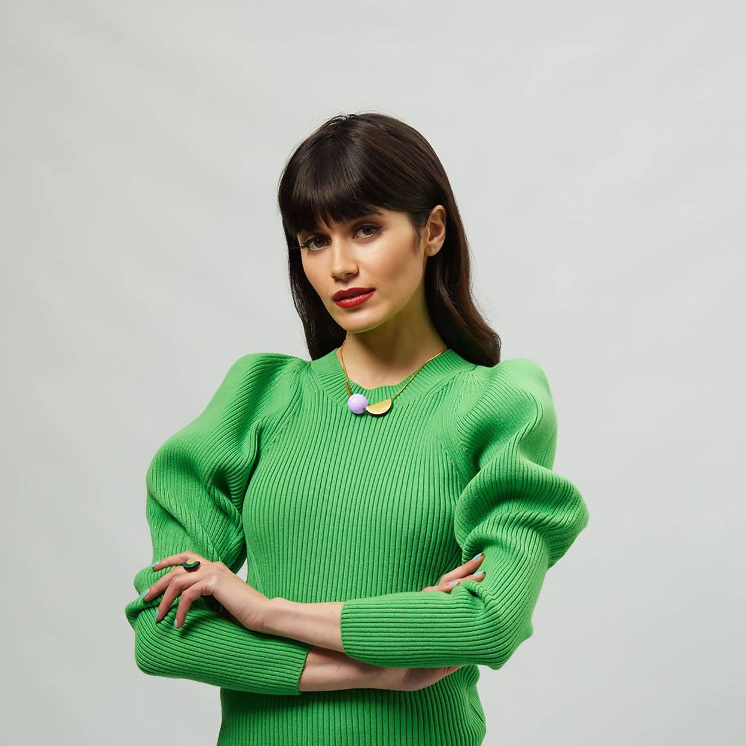 Shock of Grey - Wholesale Pendant/Charm Necklace - Multishape Necklace (8 Variations)10