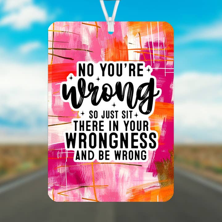 Engraçado Sarcástico - Ambientador de Feltro com Spray de Fragrância por atacado de Stencil Art Canada