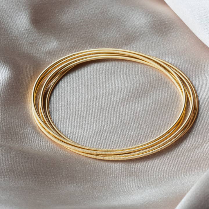 EMERSON & OLIVER - Wholesale Bangle Bracelet - Gold DIA Bracelets4