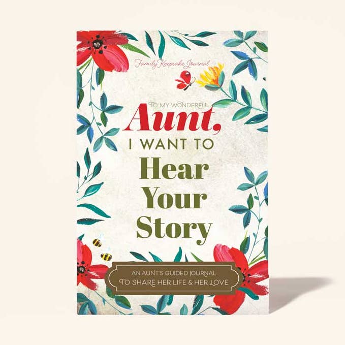 To My Wonderful Aunt, I Want to Hear Your Story for wholesale by Hear Your Story