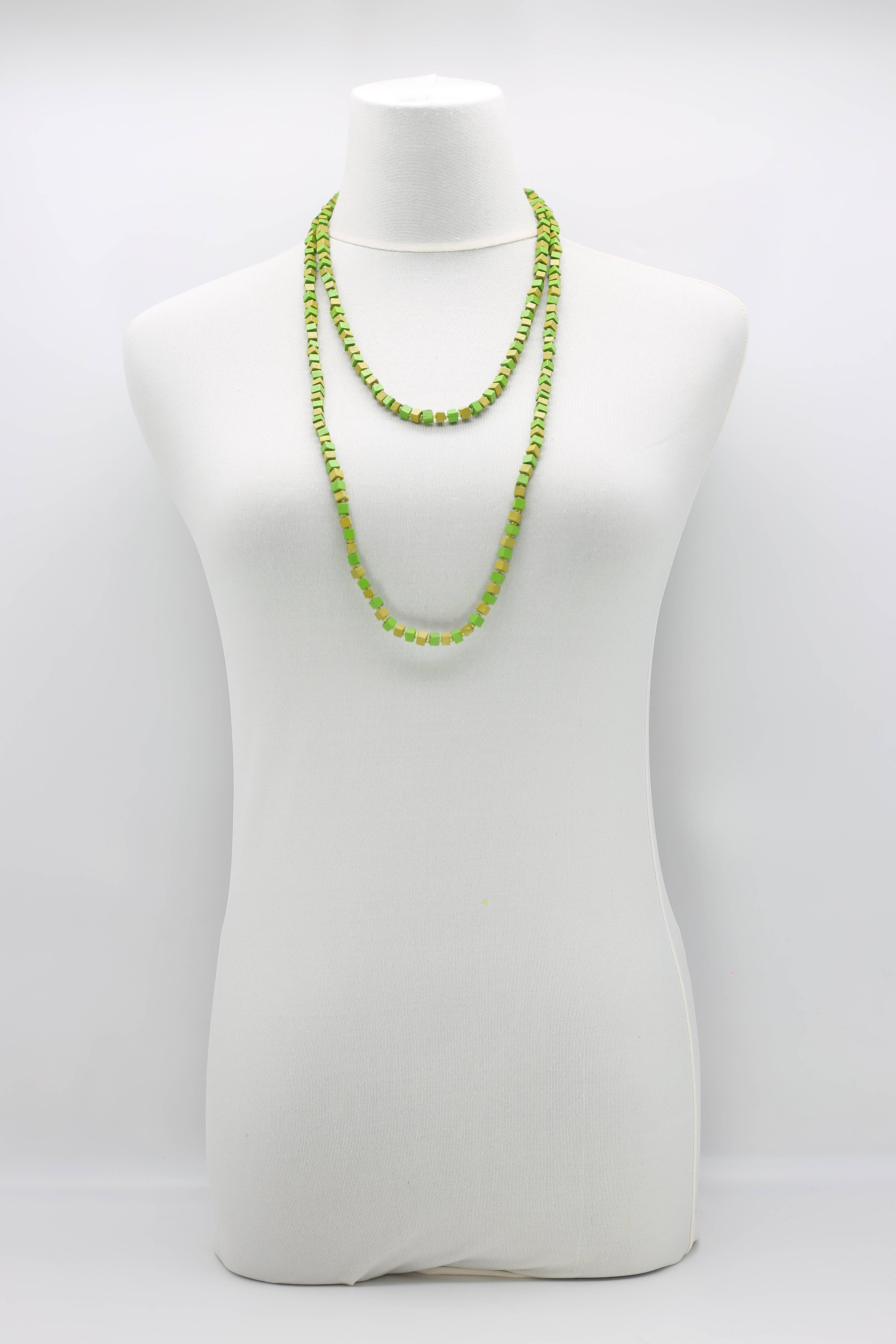 Jianhui London – Engroshandel Perlehalskæde – Den næste Pashmina halskæde Træperler - Mosaic Art105